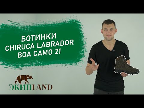 Ботинки Chiruca LABRADOR BOA САМО 21 | Обзор