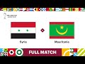 Syria v Mauritania | FIFA Arab Cup Qatar 2021 | Full Match