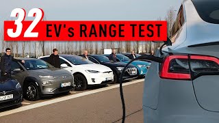 Largest EV Range Test - Shocking Results! Tesla, BYD, Toyota, and others