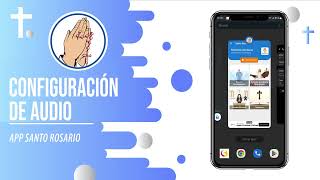 Configuración audio App El Santo Rosario screenshot 1