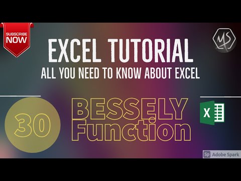 BESSELY Function-#Excel Tutorial-جميع معادلات الاكسيل