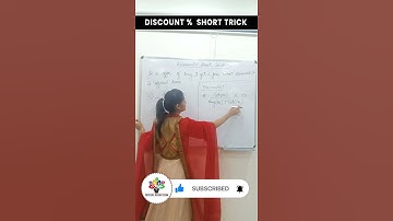 🏷️Discount Short tricks | How to Calculate Discount price | #shorts  #shortvideo #mathstricks