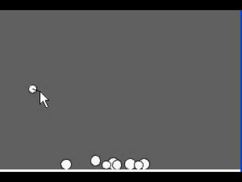 Processingではずむボール（複数）