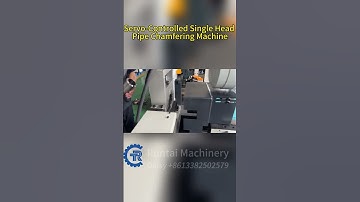 Servo Controlled Single Head Chamfering Machine