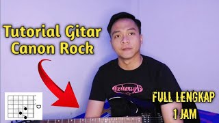 Tutorial Melodi Gitar Canon Rock FULL Lengkap | 1 Jam