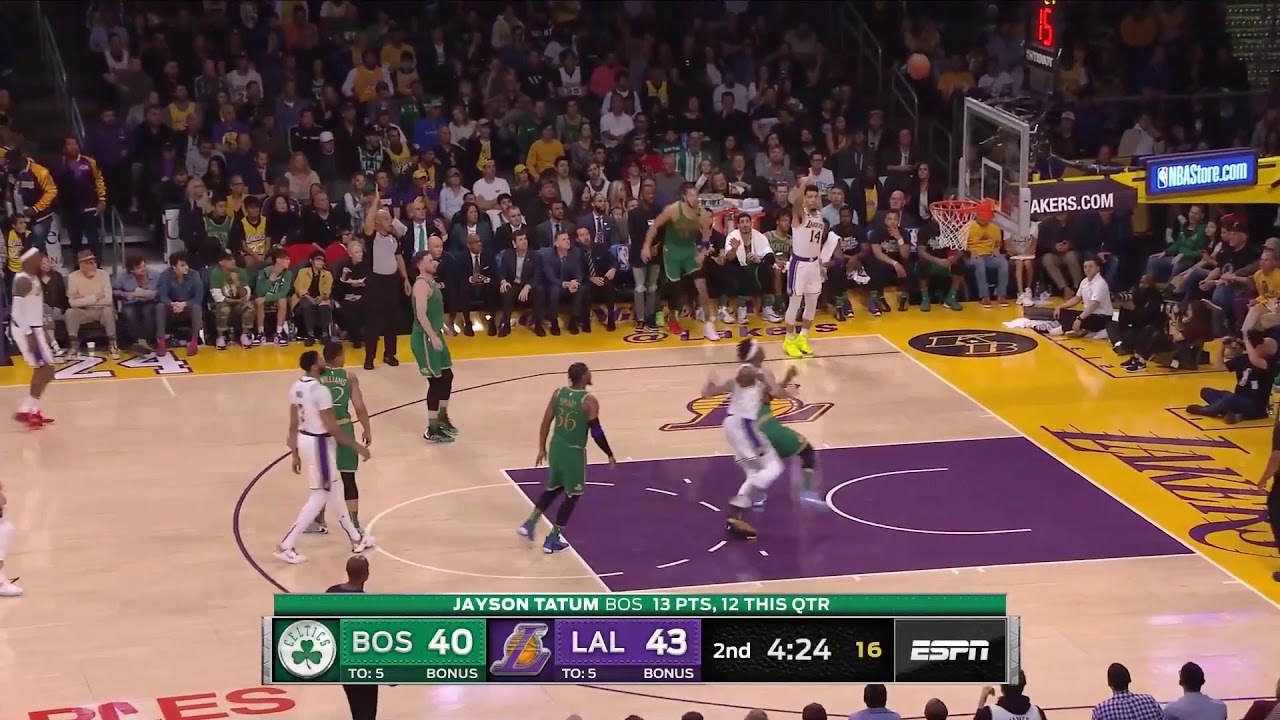 LOS ANGELES LAKERS VS BOSTON CELTICS