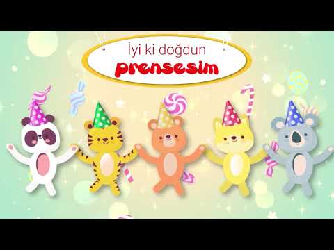 İyi ki Doğdun PRENSESİM - İsme Özel Kırmızı Balık Doğum Günü Şarkısı