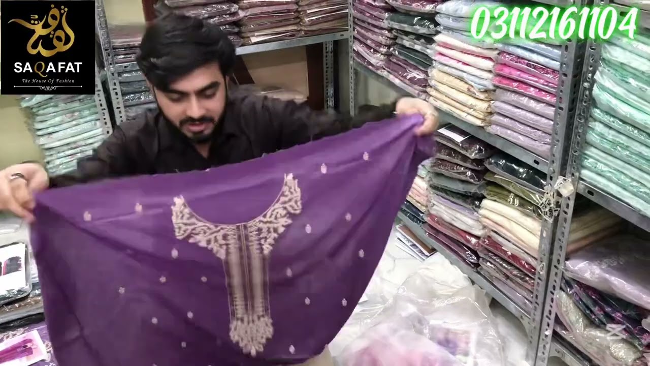 *BIG SALE ON FIRE*🔥colorful *BRAND SAQAFAT COTTON DRESSES* ❤️.☎️📞03112161104