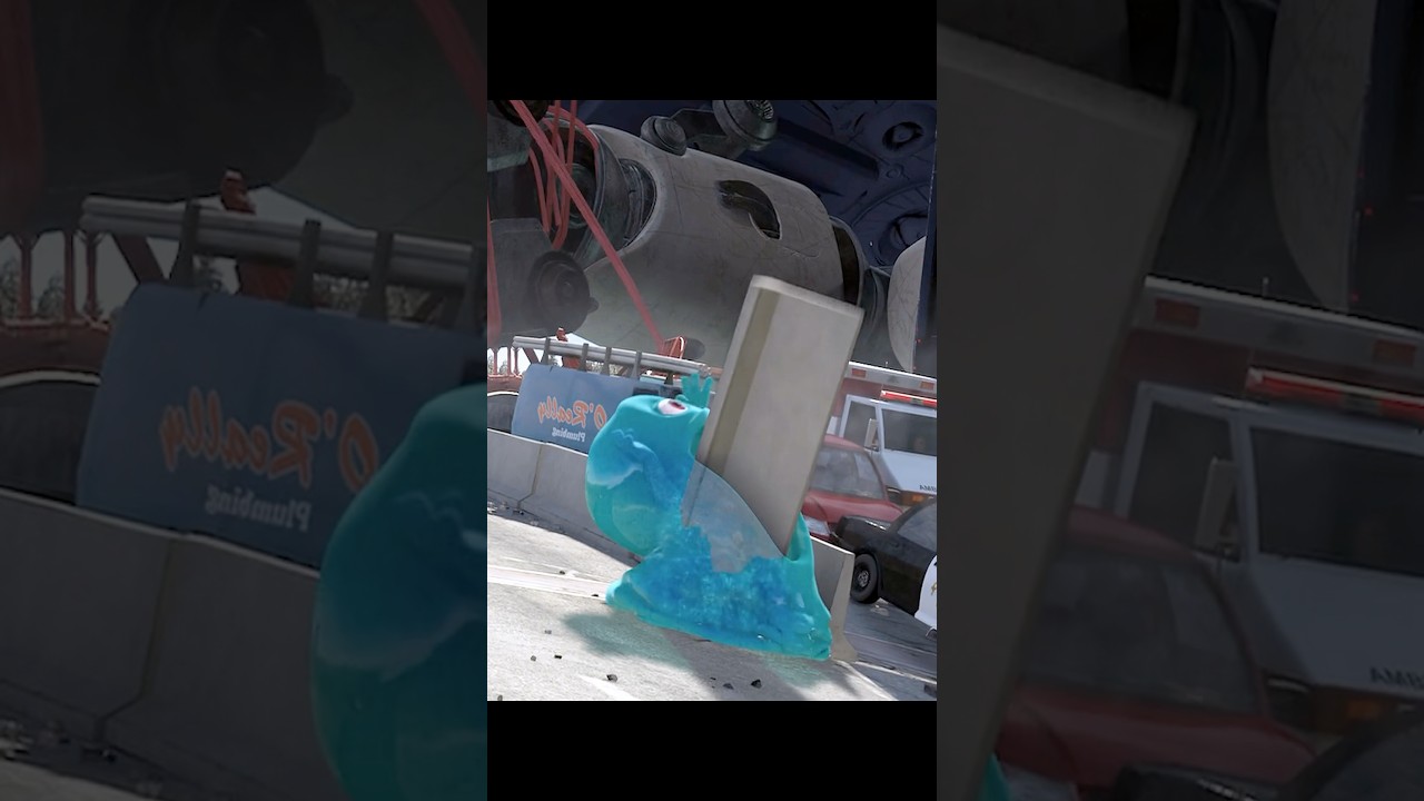 "Monsters vs Aliens – Susan Takes Down the Golden Gate Robot! 💥🌉"