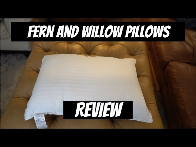 Are These The BEST Pillows? (Fern and Willow Pillows Review 2023) 