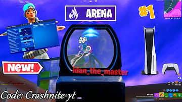 *NEW BEST* AIMBOT Settings Chapter 3 Aim + Edits PS5 Xbox controller 4K 120 Fps Arena