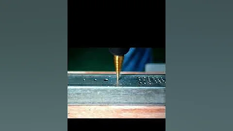 Metric Spiral Flute The Pagoda Shape Hole Cutter ,Steel Cone Drill Bit Set HSS Steel Step Sharpening