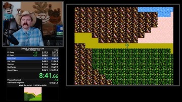 Zelda II: The Adventure of Link (NES) speedrun in 1:18:42 by Arcus