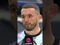 John McGinn shares his relief with Aston Villa picking up their first PL win of the season ✅