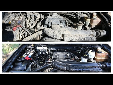 Completely Filthy To Like-New Engine Cleaning on F150