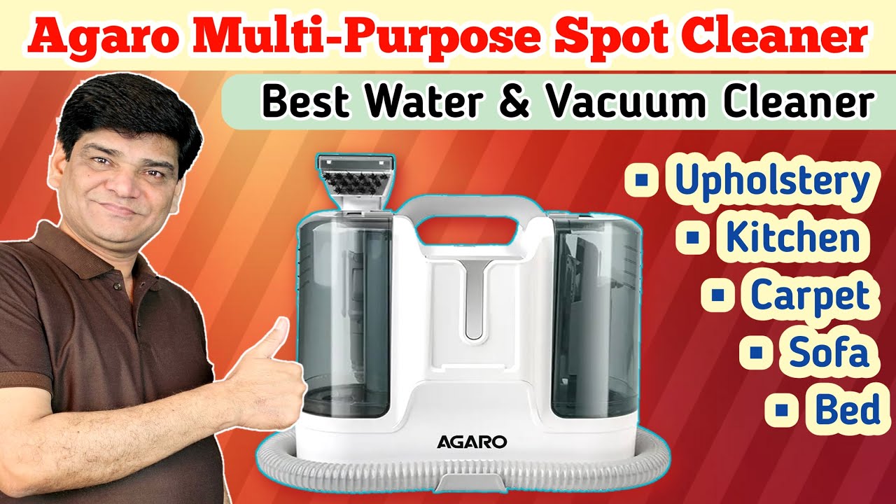 Best Cleaning Gadgets to Make Home Cleaning a Breeze  Agaro Electric Wet  Mop and Carpet Cleaner 