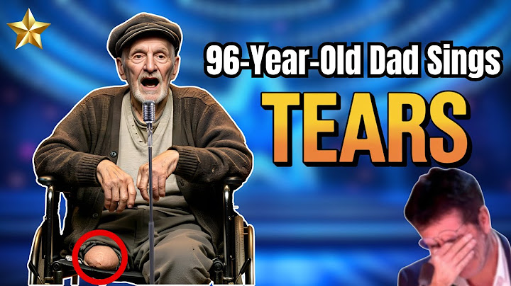 No One Could Stop Crying 96 Year Old Dad Sings Final Song on AGT 2025