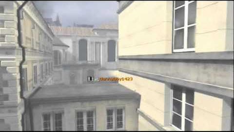 MW3: INSANDE RANDOM THROWING KNIFE KILL!