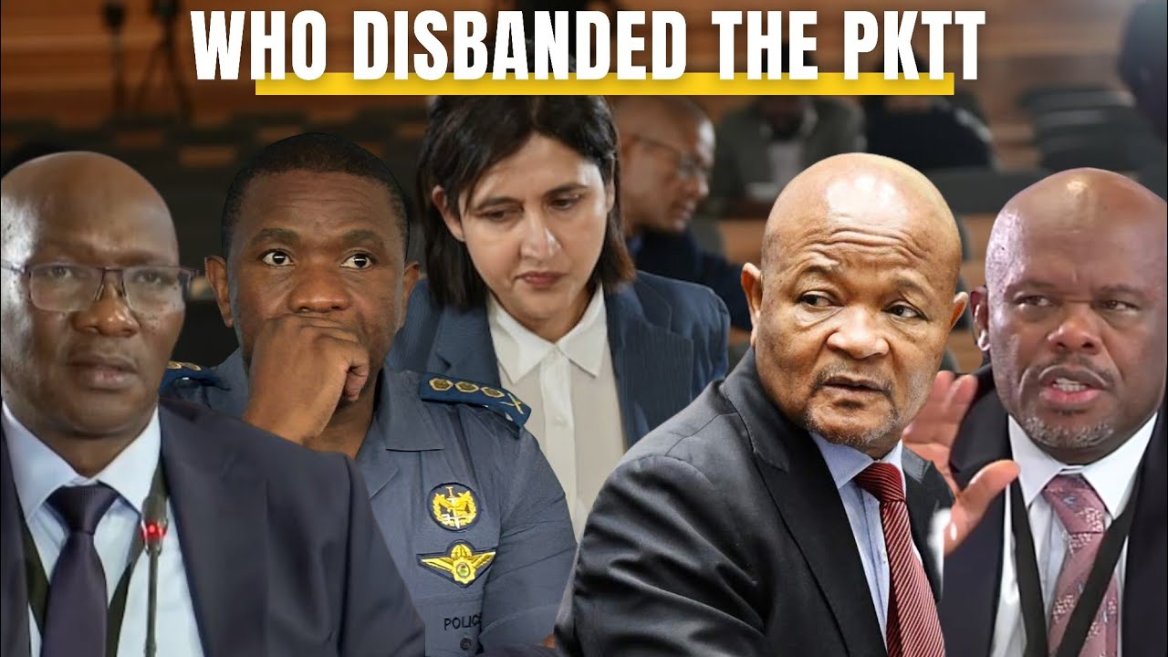 The Madlanga Commission questions General Shadrack Sibiya about disbanding the PKTT