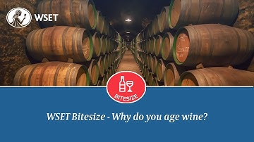WSET Bitesize - Why do you age wine?