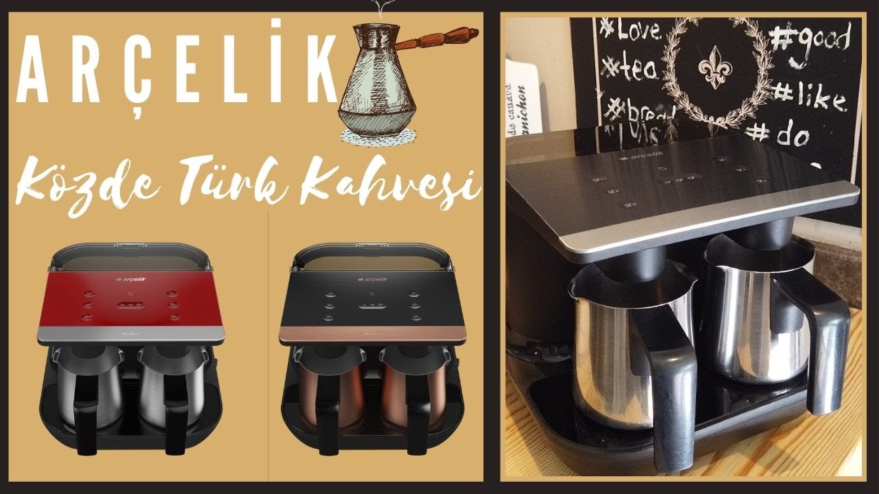 ○ ARÇELİK Telve Közde Türk Kahve Makinesi İnceleme | Közde kahve tadında ☕️  - YouTube