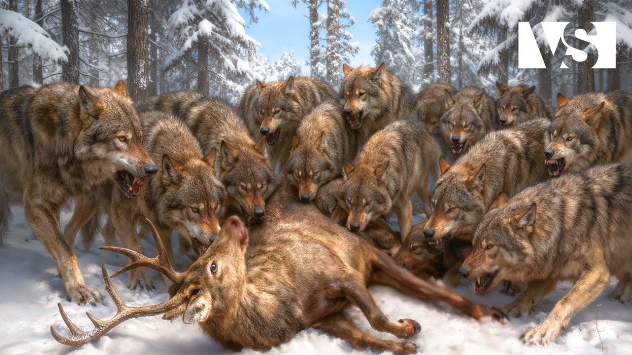 GUERRA EXTREMA CANADÁ | Supervivencia Salvaje en el Reino del Frío - Documental Animales