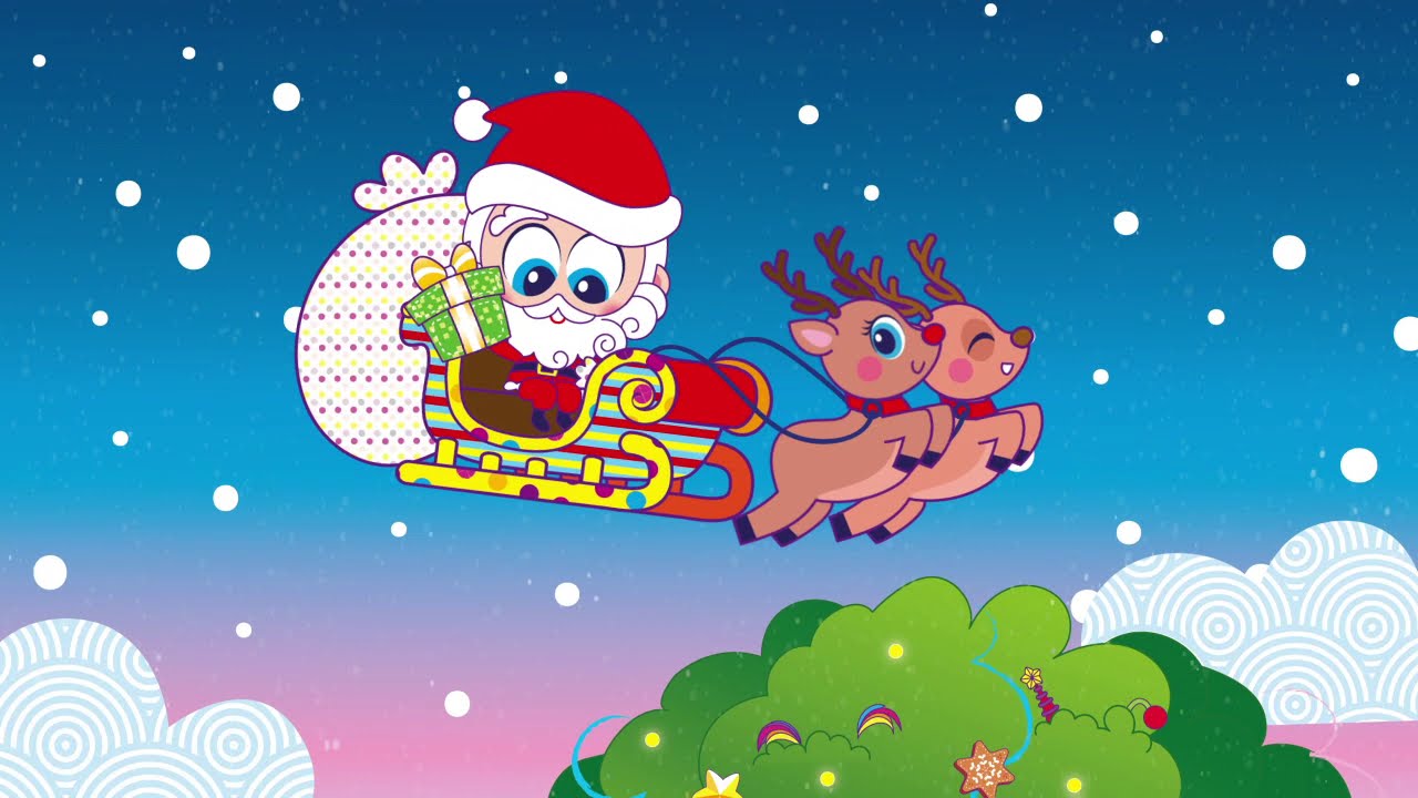 メリークリスマス ジングルベルの曲に合わせて クリスマスシーズンに可愛いアニメを ディジァリン ワールド Youtube