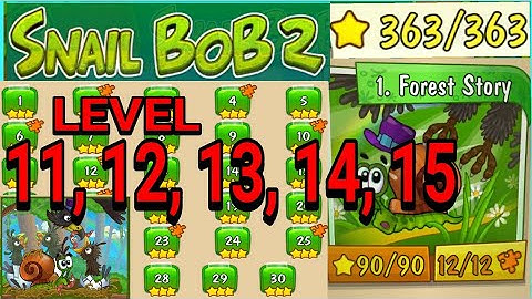 Snail Bob 2 - Forest Story - Level 11-15