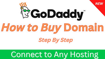 2024 How to PURCHASE DOMAIN FROM GODADDY for Website and Emails