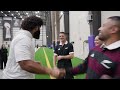 New Zealand All Blacks Visit Baltimore Ravens Practice