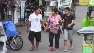 Holding People's Hand - Pinoy Public Pranks