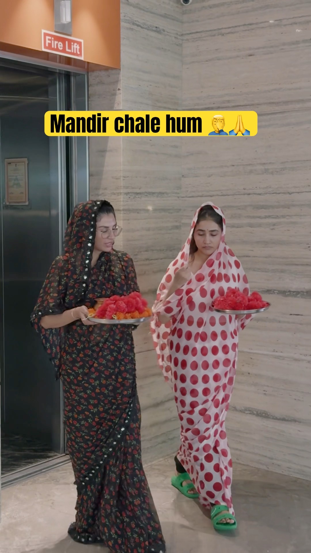 Mandir Chale hum ❤️❤️ #priyankatyagi #trendingonshorts #shorts