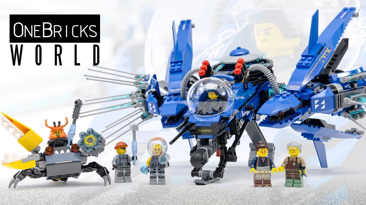 LEGO Ninjago Movie 70614 Lightning Jet – Lego Speed Build Video