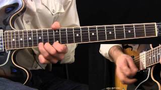 Eric Clapton Hideaway Style Blues Guitar Lesson Key of E chords