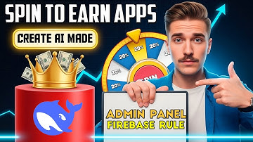 How to Create a Spin to Win App with Firebase & Admin Panel | Full Tutorial with Earning System