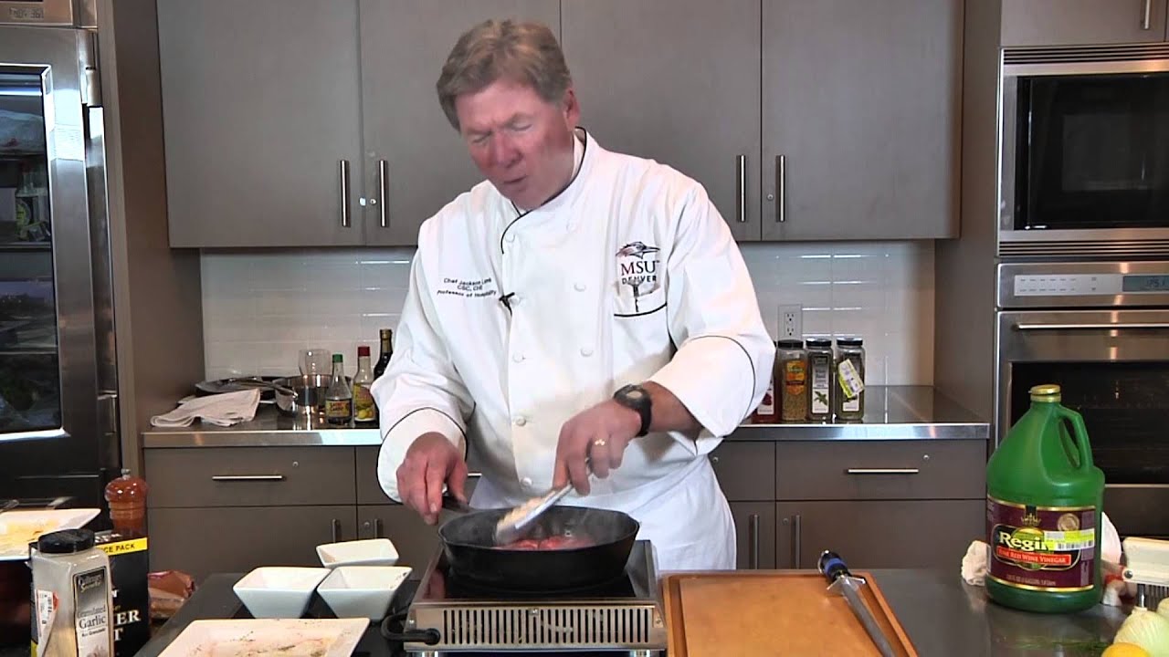 Pan-Grilling Thin Steaks : Steak Recipes - YouTube
