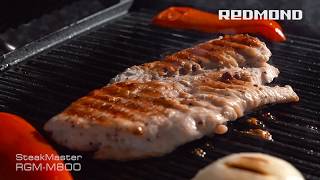 Гриль SteakMaster REDMOND RGM-M800, рецепт 