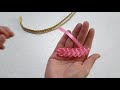 Cómo hacer preciosas trenzas con cintas para diademas pulseras varios usos a bajo costo!