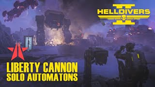 Helldivers 2 – Solo Automatons | Anti-Tank Emplacement | Deathless | Full Clear | Max Difficulty