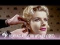 Glamorous Designs Disguise Hearing Aids for Women (1957) | Vintage Fashions