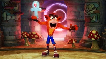 Crash Bandicoot N. Sane Trilogy: Crash Bandicoot 2 Cortex Strikes Back - All Platinum Relicts