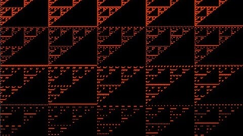 "Colpinski" 16Byte MS Dos Demo