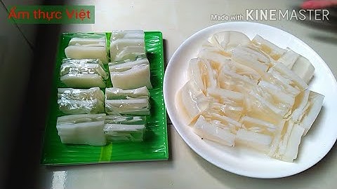 Cách làm món Rau Câu Dừa ngon không bị tách lớp - Coconut Jello Recipe by Ẩm thực Việt