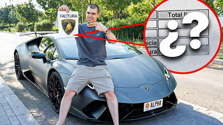 CUANTO CUESTA MANTENER MI LAMBORGHINI 5 AÑOS DESPUÉS