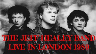 THE JEFF HEALEY BAND - LIVE FROM LONDON 1989 - COMPLETO/FULL LENGHT DVD.