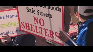 Bensonhurst residents protest against planned homeless shelter