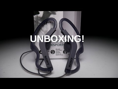 Audífonos Sony MDR-AS210 Unboxing y Review! (2019)