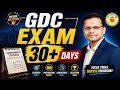 GDC Exam | 30+ Days Strategy | Complete Preparation Plan for Sure Selection #uphesc51 #upgdc