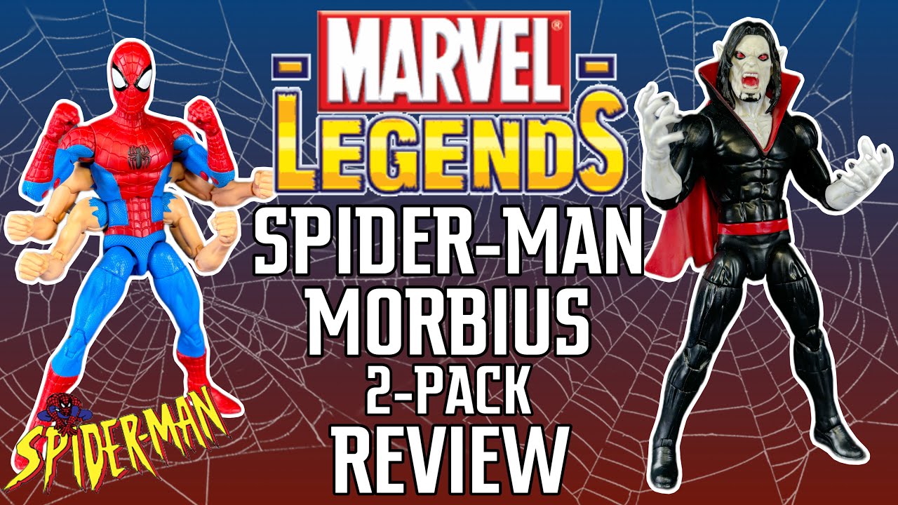 Marvel Legends 6-ARMED SPIDER-MAN AND MORBIUS 2-PACK Action Figure Review