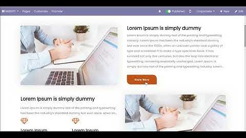 Corpomate Theme v14 - Theme 2 Odoo
